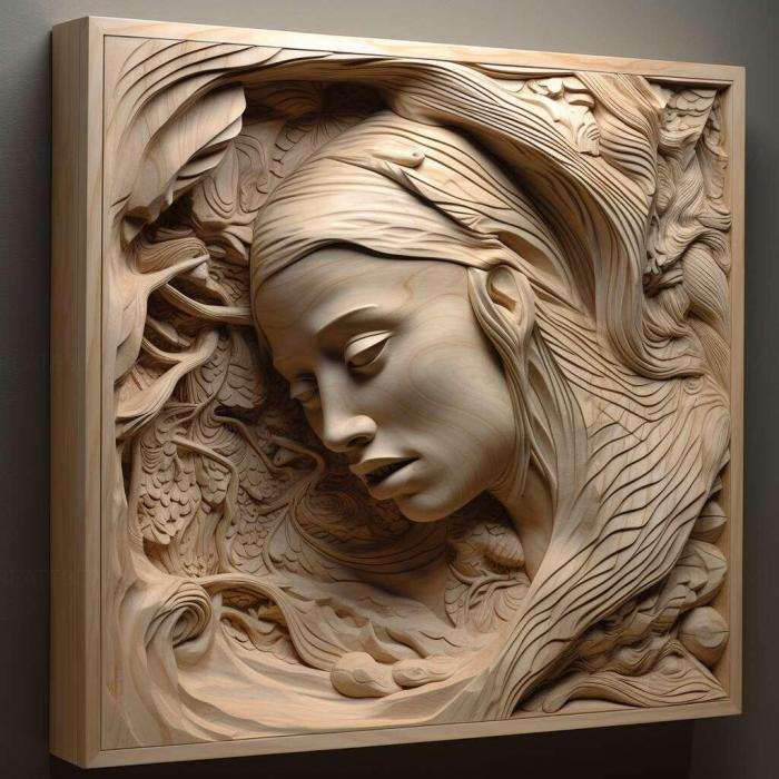 نموذج ثلاثي الأبعاد لآلة CNC 3D Art 